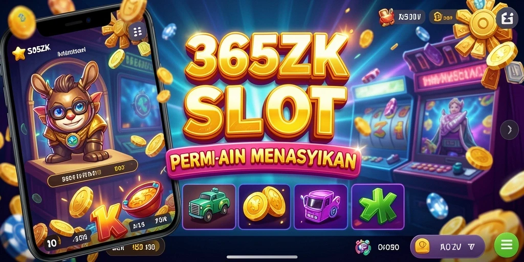 Screenshot gameplay 365ZK dengan tampilan slot yang menarik.