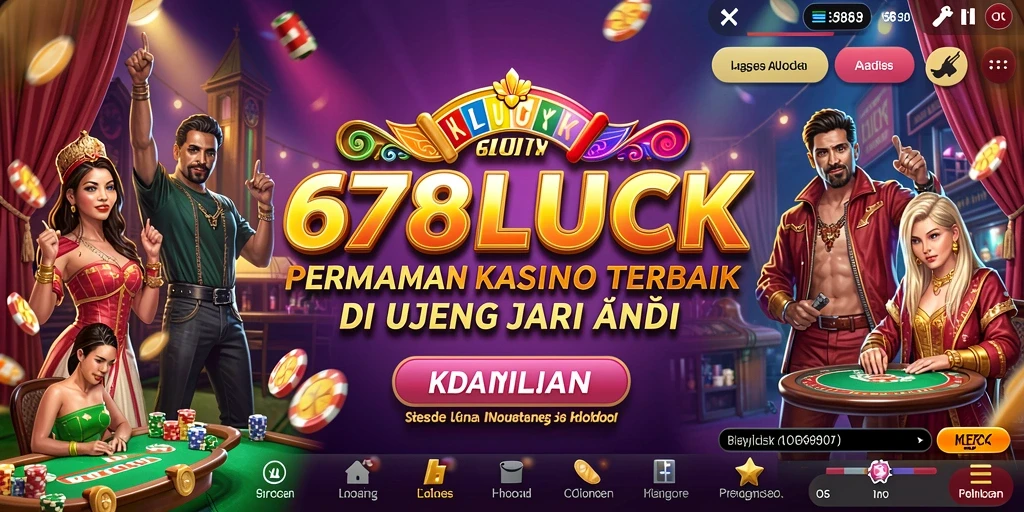 Gameplay seru di 678LUCK menampilkan keseruan kasino.