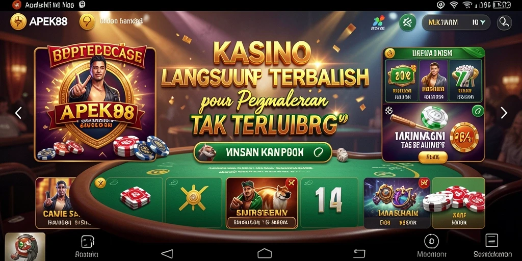 Screenshot gameplay APEK88 menampilkan suasana kasino langsung yang menarik.