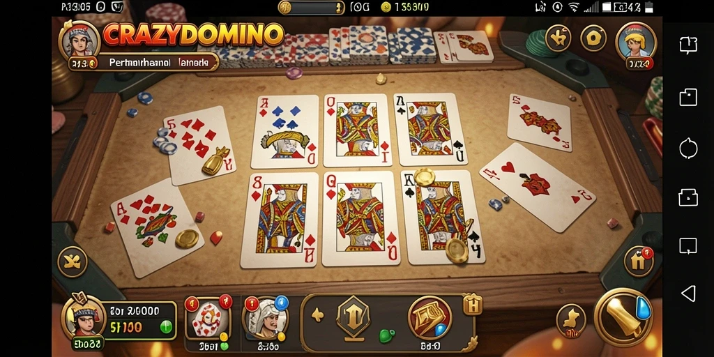 Tampilan permainan Tower Defense yang menegangkan di CRAZYDOMINO.