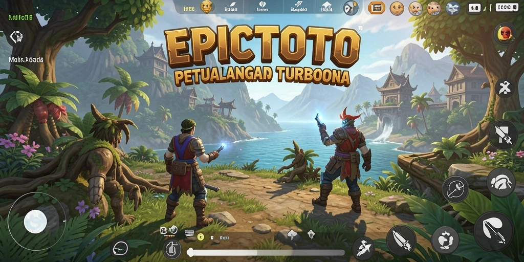 Screenshot utama EPICTOTO menampilkan gameplay seru di dunia terbuka.