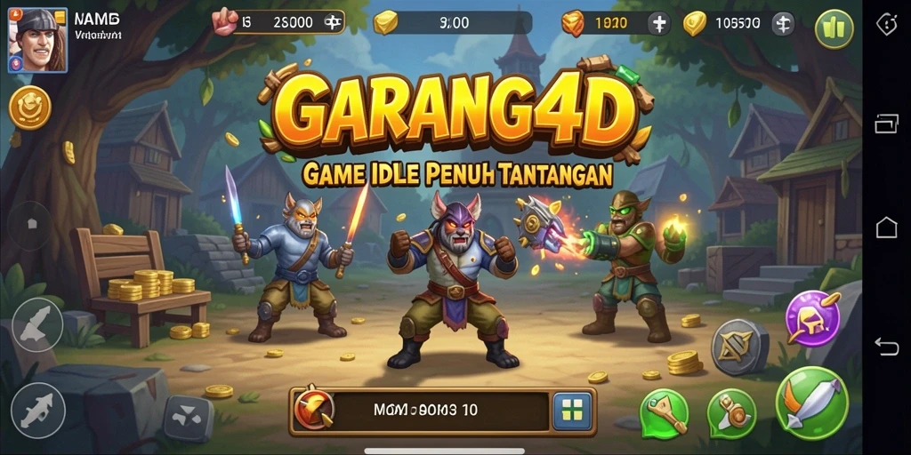 Tampilan gameplay seru dalam GARANG4D yang memikat.