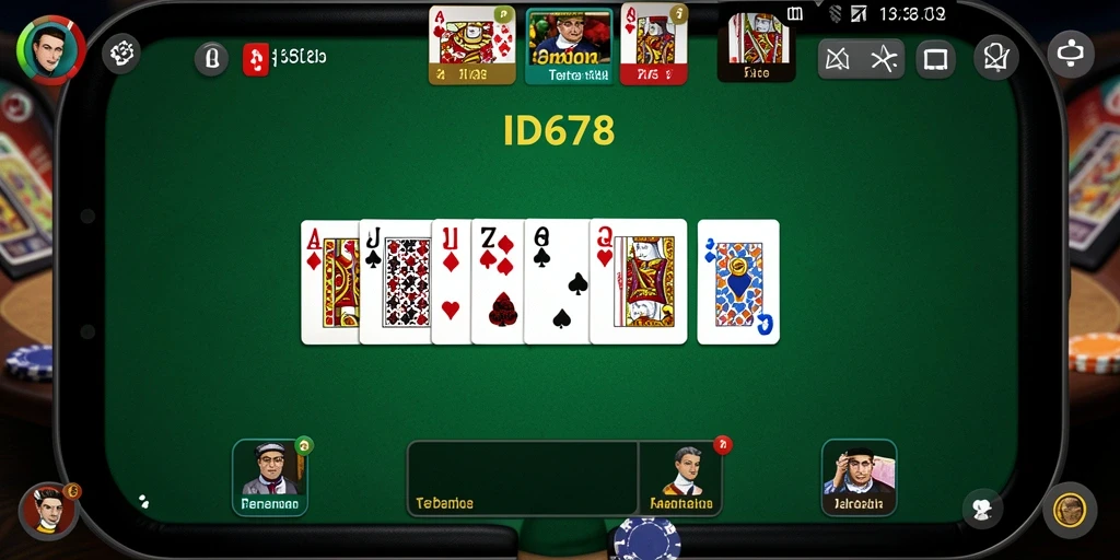 Tampilan menarik dari gameplay Domino di ID678.