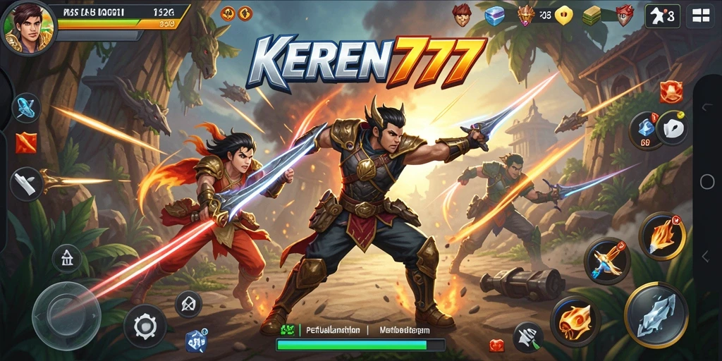 Gameplay seru KEREN777 dengan aksi mendebarkan di setiap detiknya.