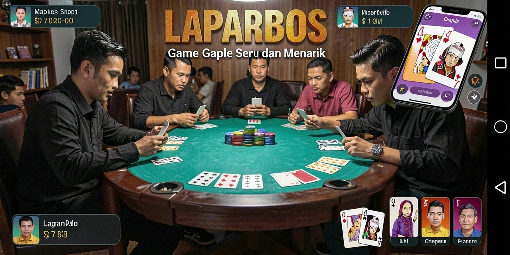 Tampilan gameplay LAPARBOS yang seru dan interaktif.