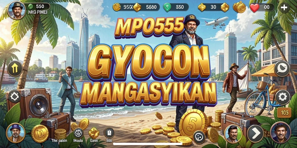 Tampilan menarik dan gameplay seru dalam MPO555.
