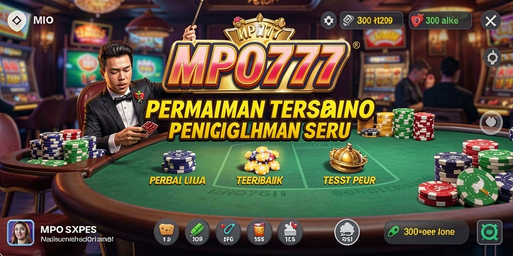 Tangkapan layar MPO777 menampilkan gameplay kasino yang seru dan mengasyikkan.