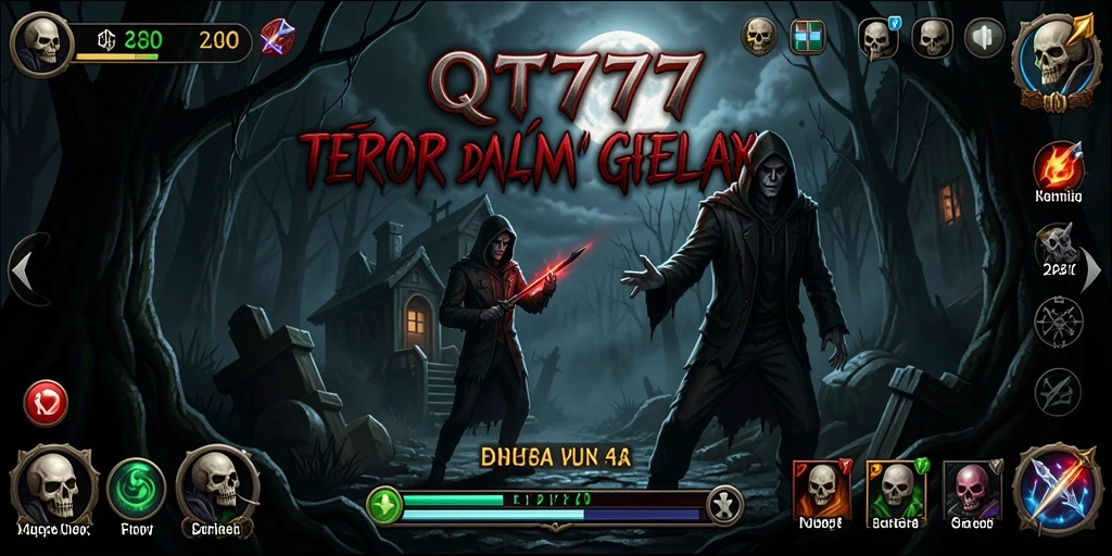 Gameplay QT777 yang menegangkan dengan suasana horror yang mendalam.