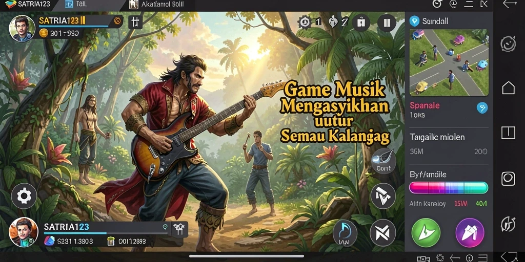 Gameplay menarik di SATRIA123 dengan musik yang beragam.