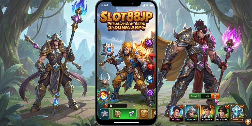 Gameplay SLOT88JP yang penuh aksi dan eksplorasi dunia fantastis.