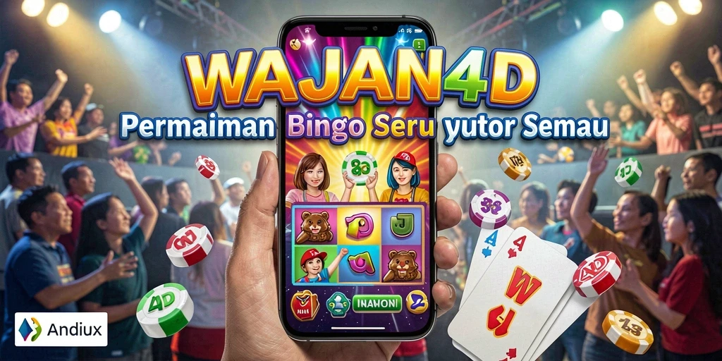 Tampilan gameplay seru dari WAJAN4D di aplikasi Bingo.